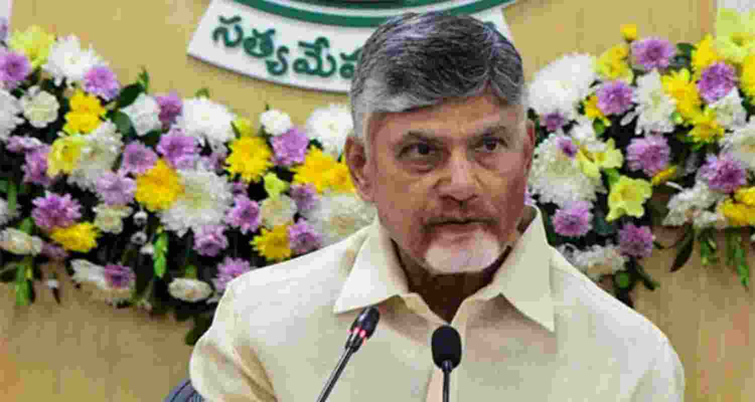 Andhra Pradesh CM Chandrababu Naidu.