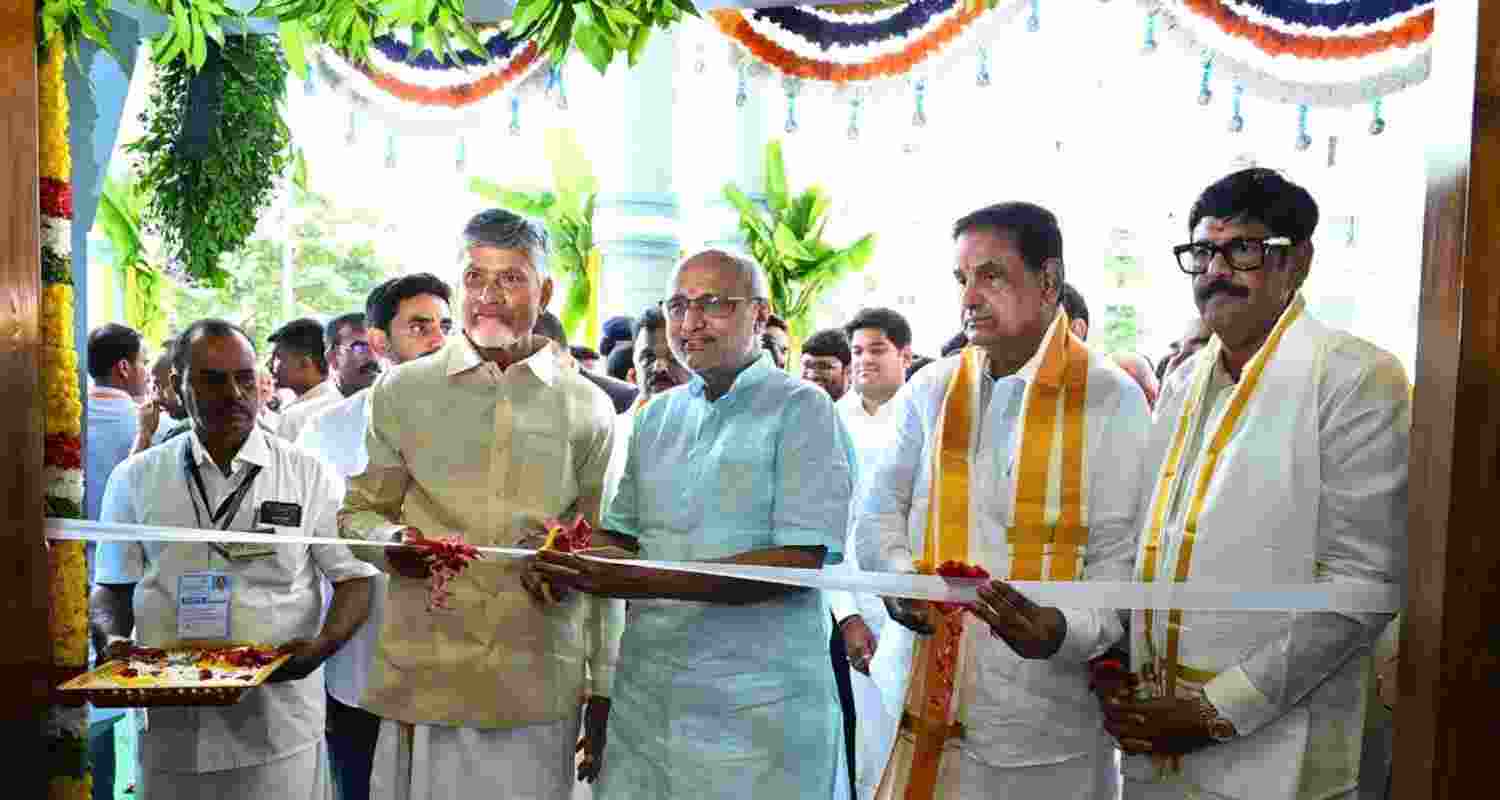 CM Naidu unveils AI-powered pilgrim hub at Tirumala