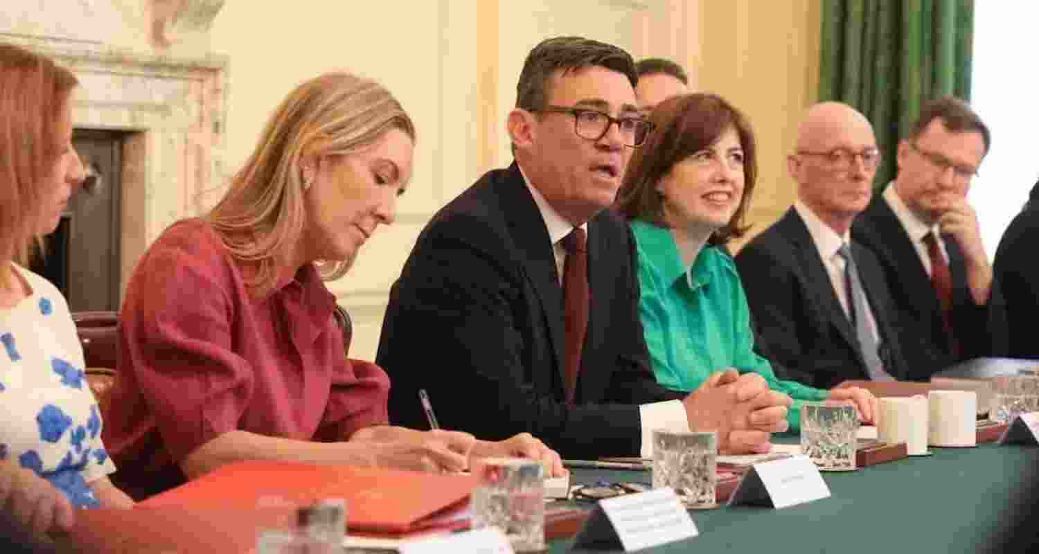 UK's new Prime Minister Andy Burnham