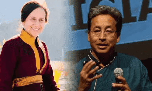 Wangchuk's wife trashes 'Pak link',  inciting violence charges