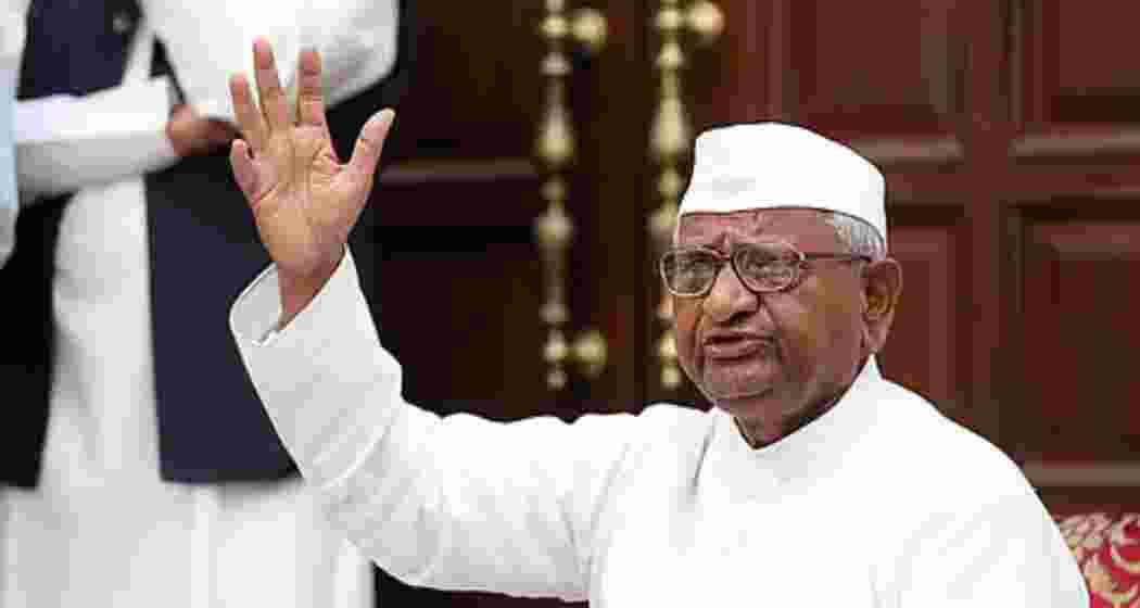 Social activist Anna Hazare. File photo.