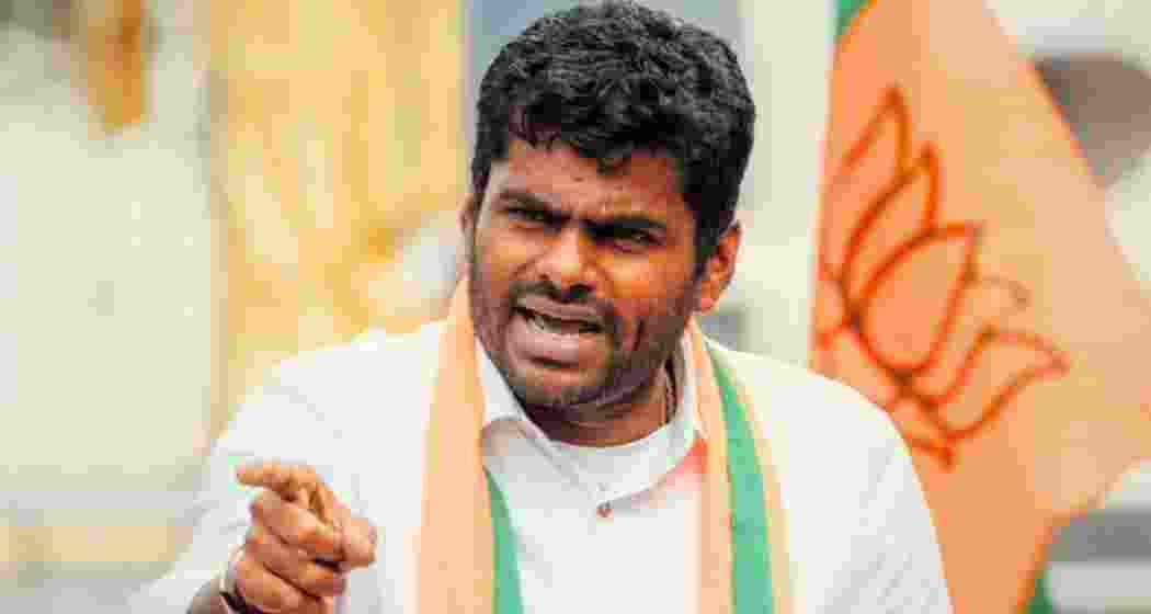 Former Tamil Nadu BJP chief K. Annamalai. (File photo)