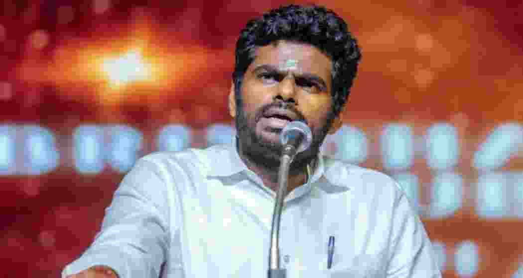 Former Tamil Nadu BJP president K. Annamalai. (File photo)