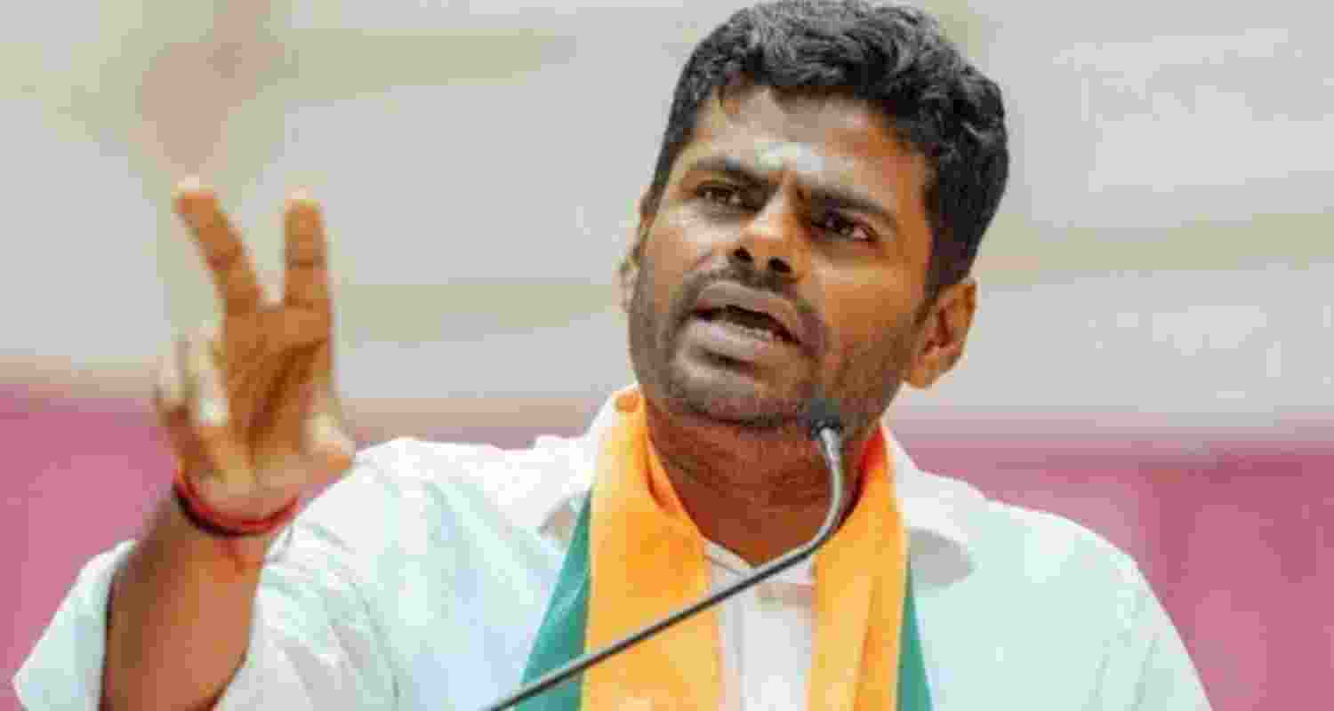 Former chief of the Bharatiya Janata Party of Tamil Nadu K Annamalai.
