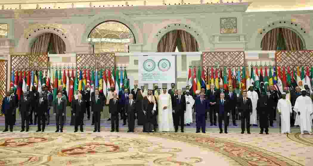 Leaders at the Arab-Islamic Summit in Riyadh, Saudi Arabia, 2024.