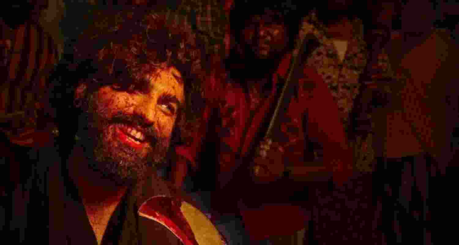 A scene from the movie 'Singham Again'. A scene from the movie 'Singham Again'.