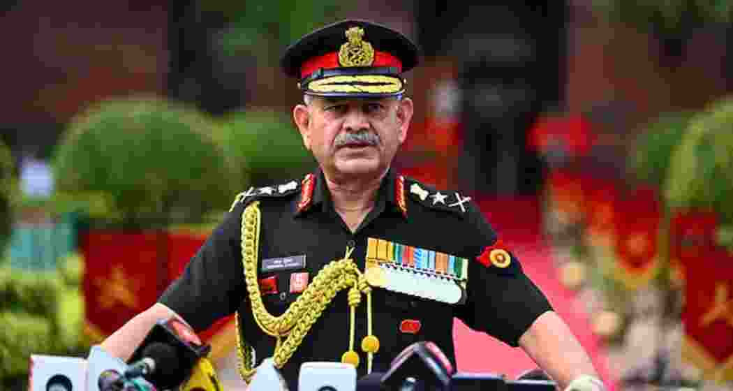 Chief of Army Staff Upendra Dwivedi. (File photo)