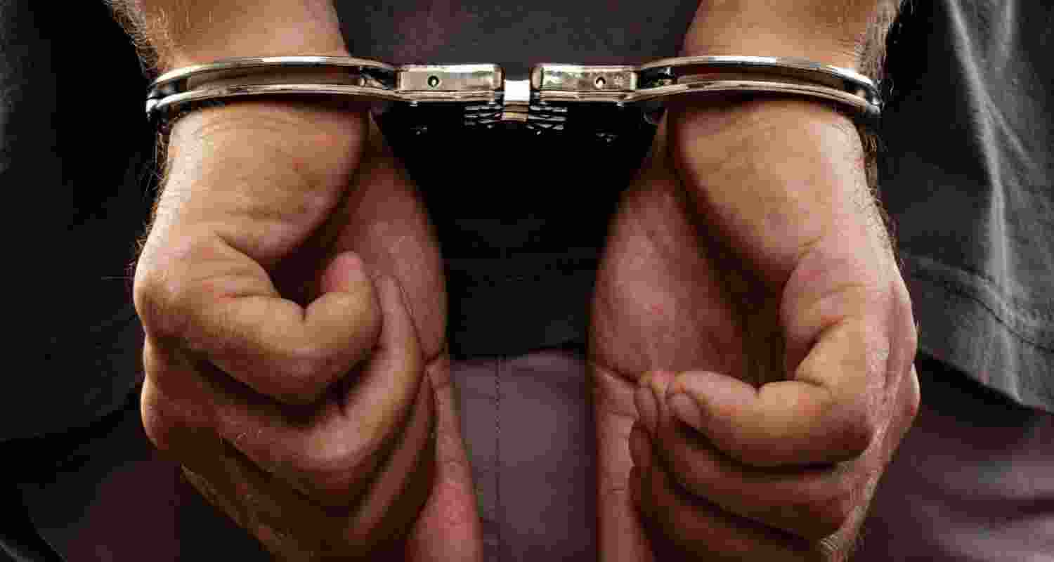 A Tripura man was arrested for allegedly killing his two children with a wooden plank after a quarrel with his wife in Dhalai district.