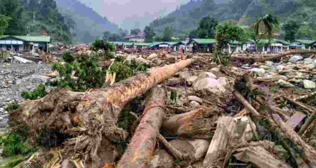 Floodwaters and rain-triggered landslides have cut off roads and damaged bridges across Arunachal Pradesh, affecting nearly one lakh people and disrupting connectivity in several districts.