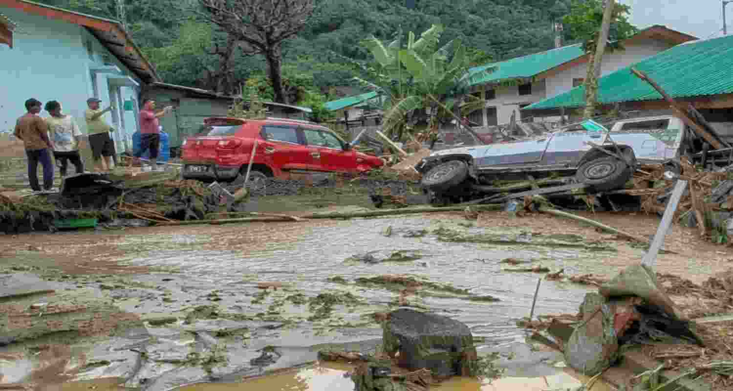 Nearly two weeks after devastating floods, Ledum villagers in Arunachal Pradesh seek compensation and rehabilitation as a Central team assesses damage.