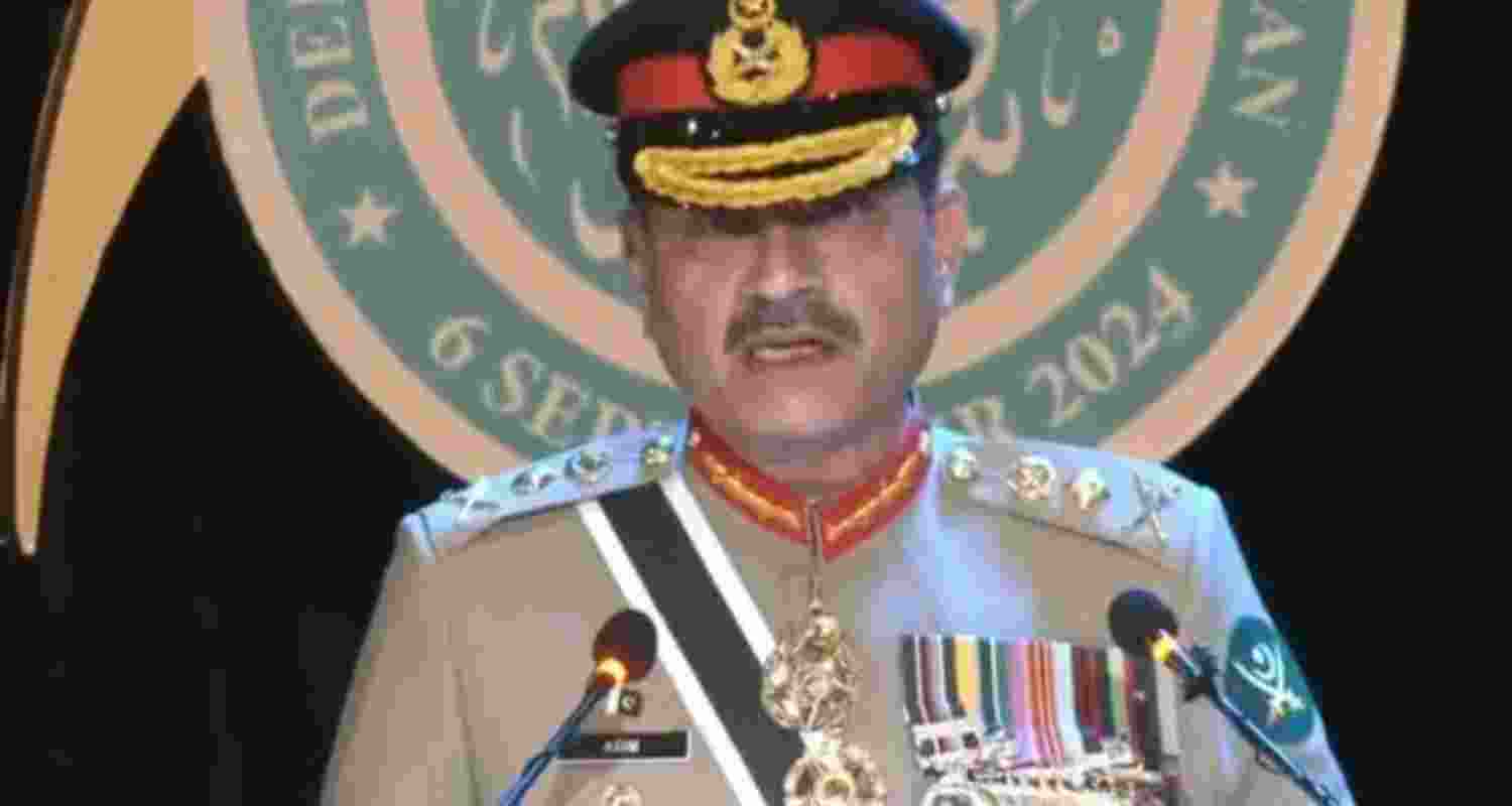 Pakistan Army Chief General Asim Munir. 
