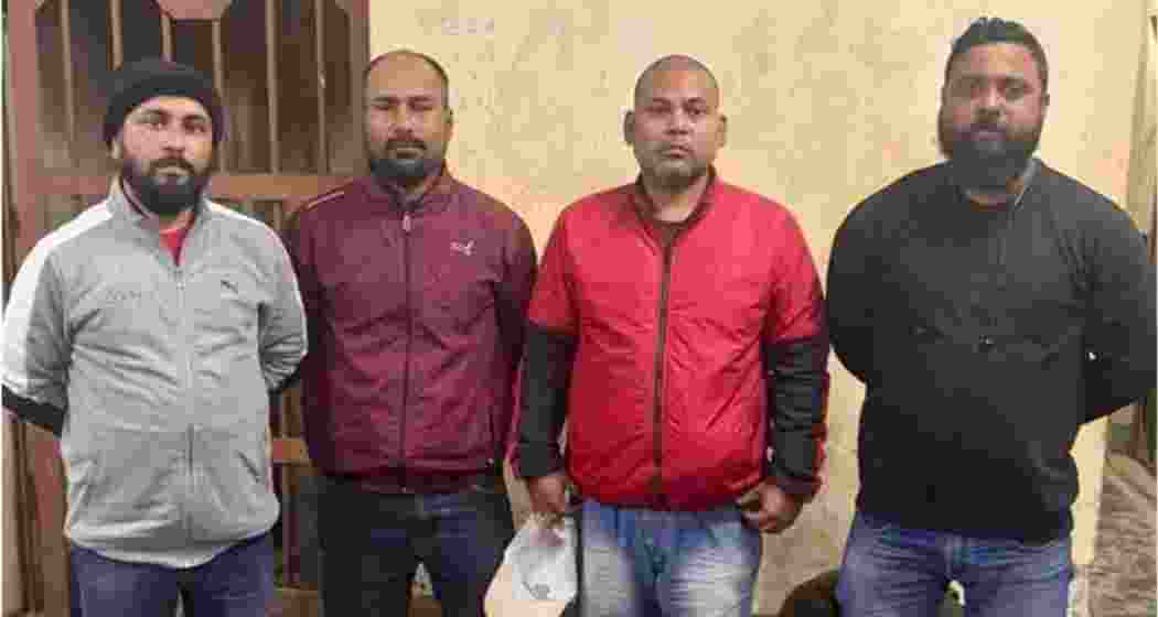 The four accused have been remanded to police custody. (Image: X@AssamPolice)