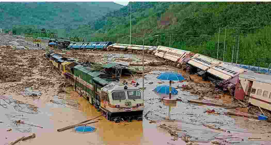 Hailakandi station submerged during floods in Assam's Dima Hasao district in 2022. Hailakandi station submerged during floods in Assam's Dima Hasao district in 2022.