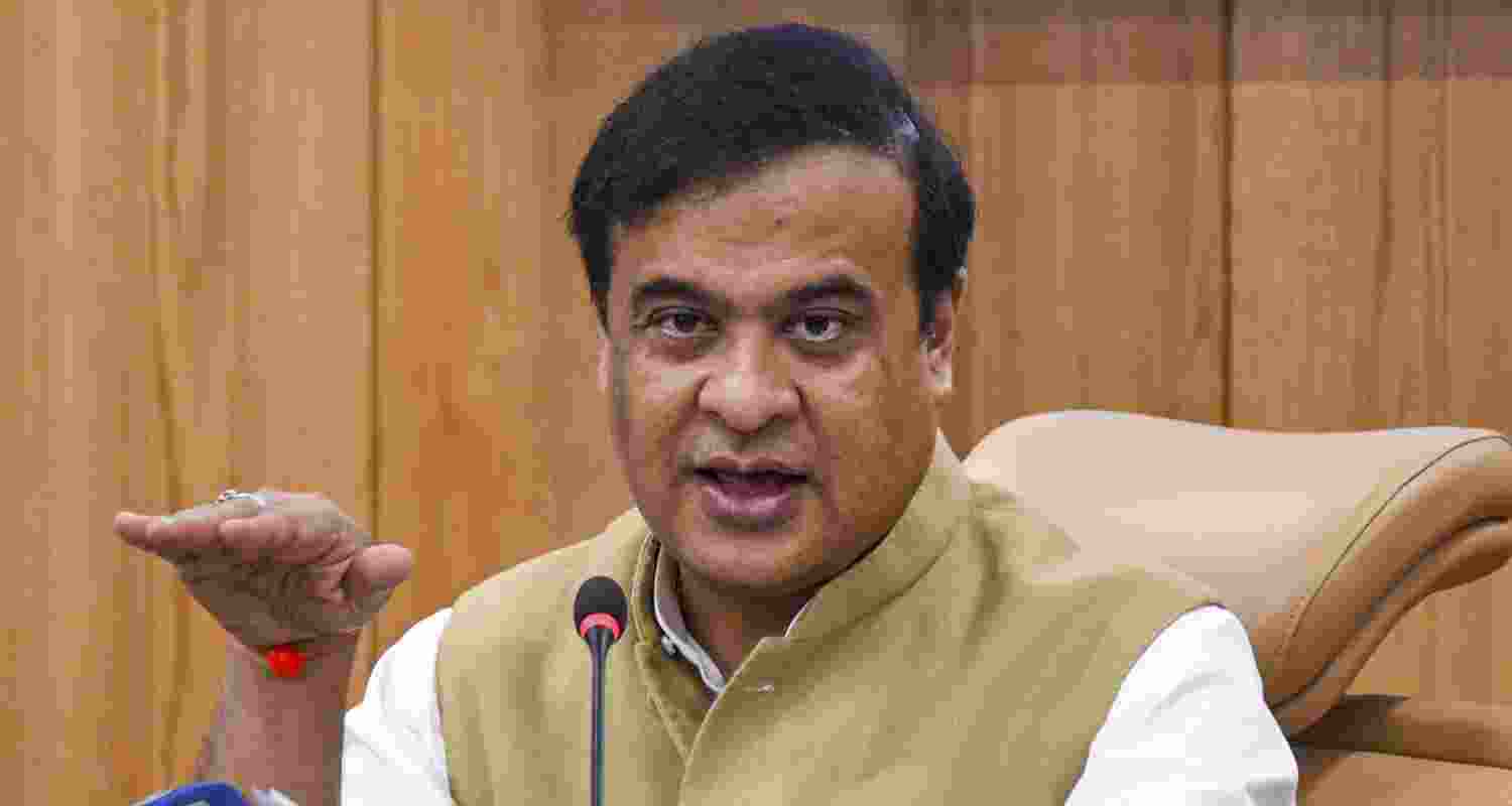 Assam Chief Minister Himanta Biswa Sarma - file image.