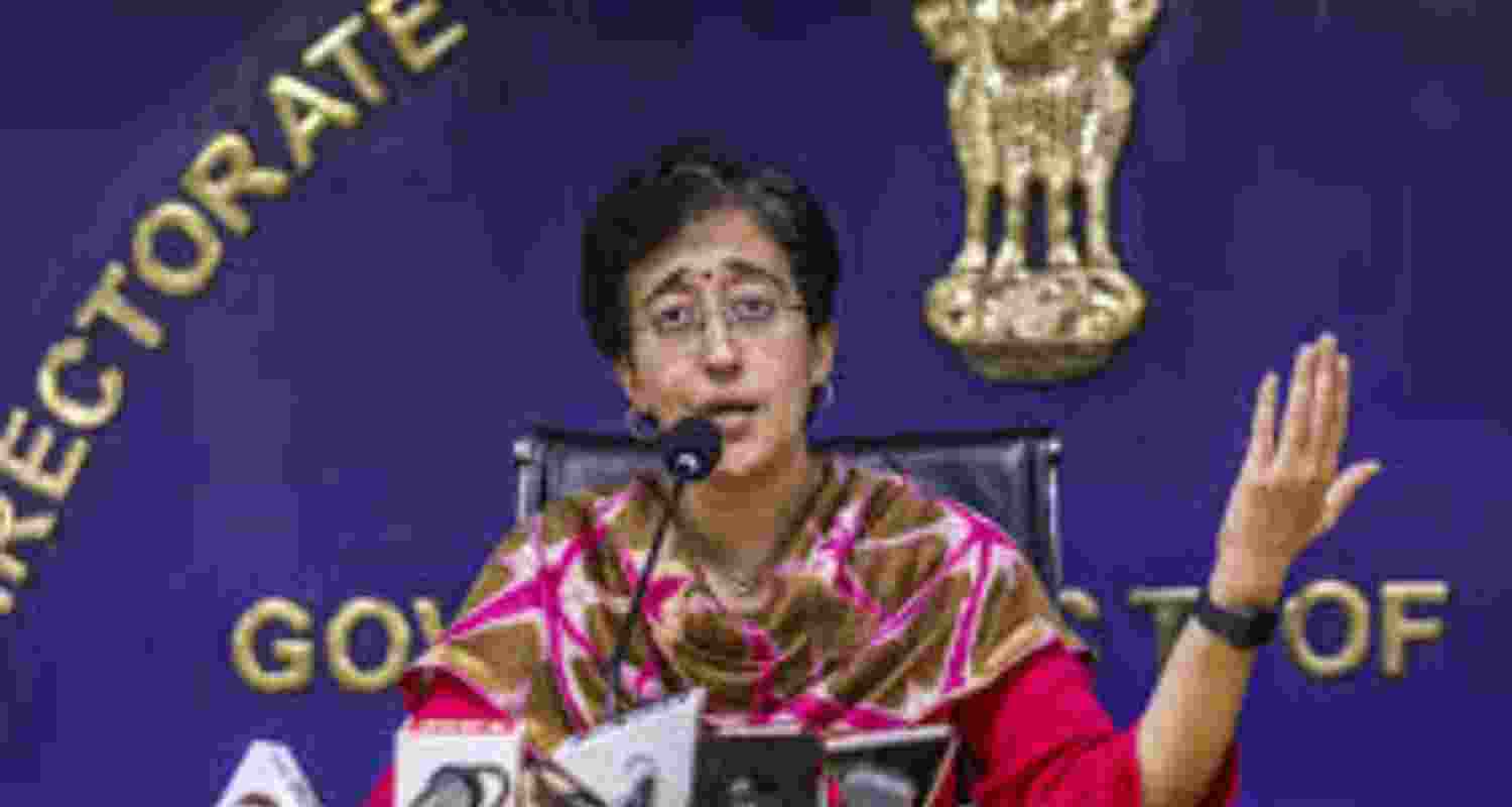 A file photo of Delhi Chief Minister Atishi.