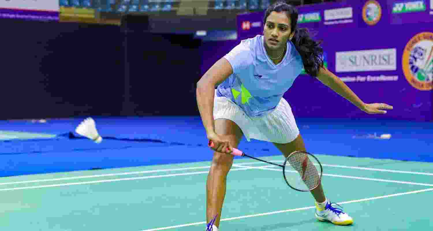 Two-time Olympic medallist PV Sindhu registered a dominant straight-game win.