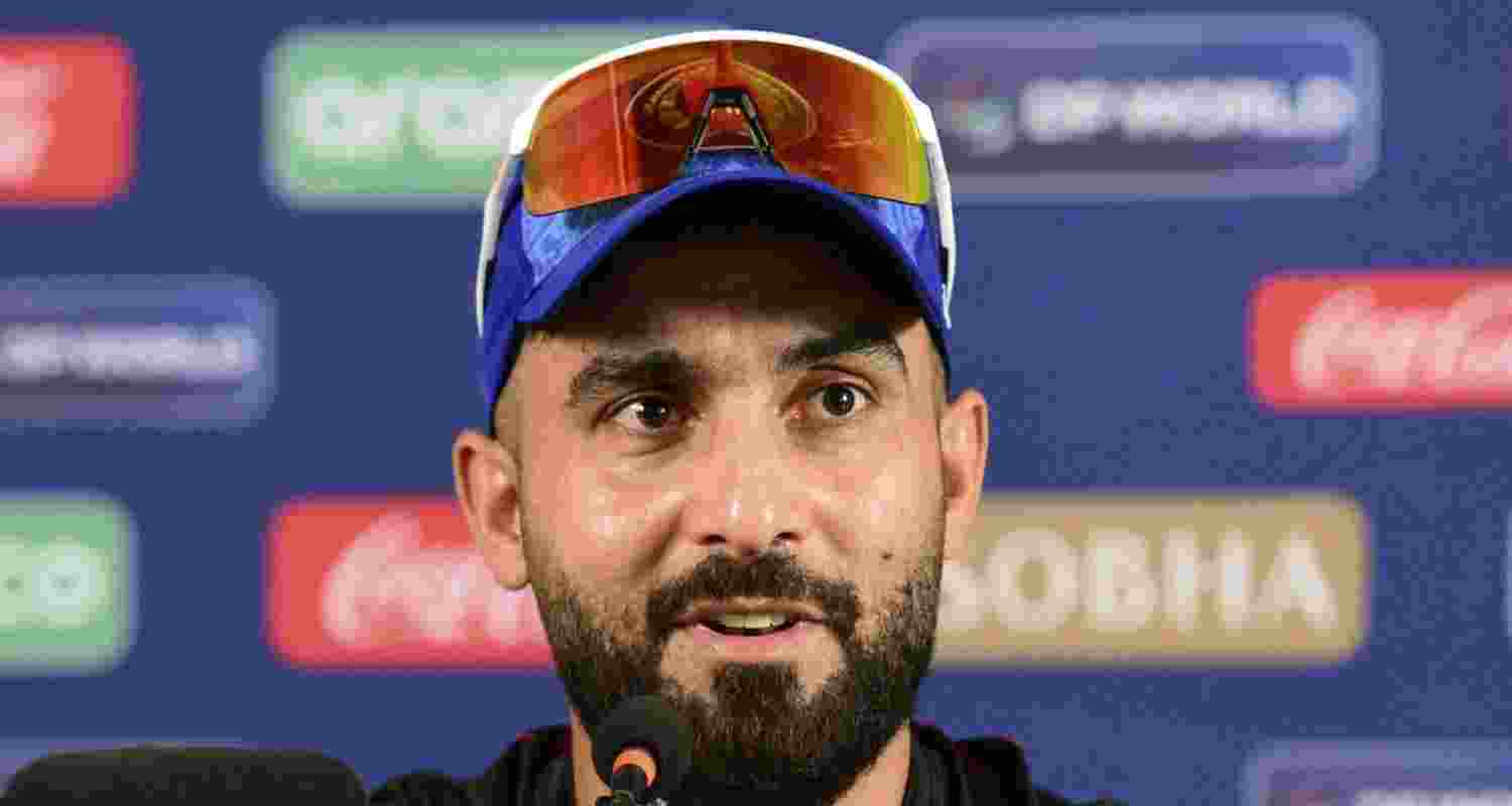 Afghanistan captain Hashmatullah Shahidi.