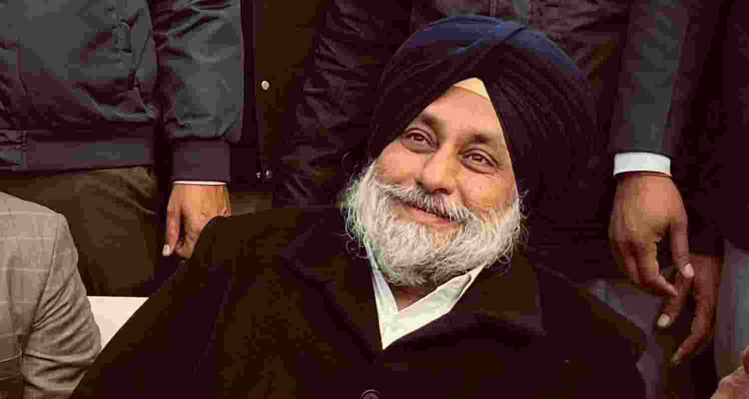Sukhbir Singh Badal. 