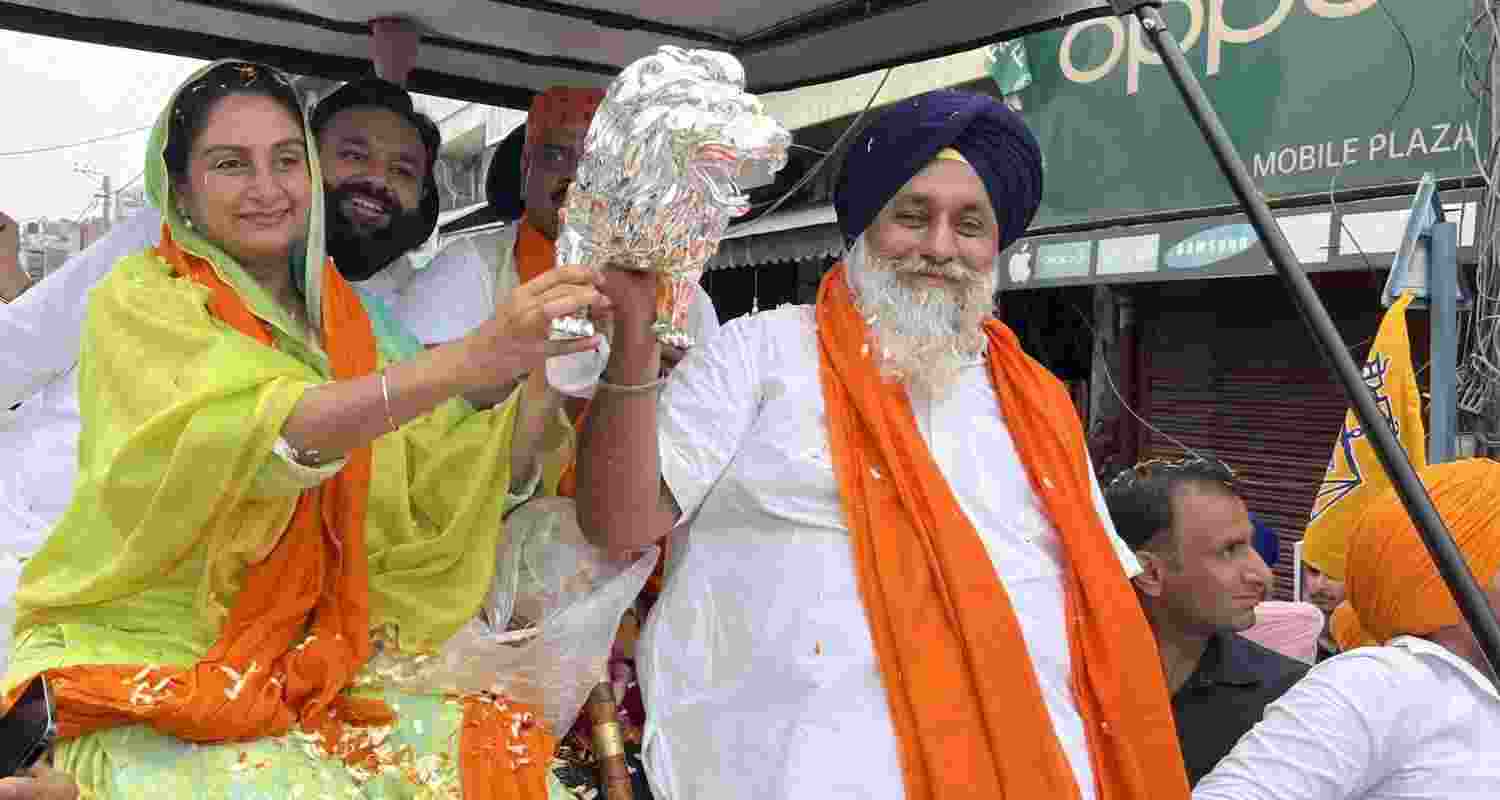 Shiromani Akali Dal chief Sukhbir Singh Badal. Shiromani Akali Dal chief Sukhbir Singh Badal.