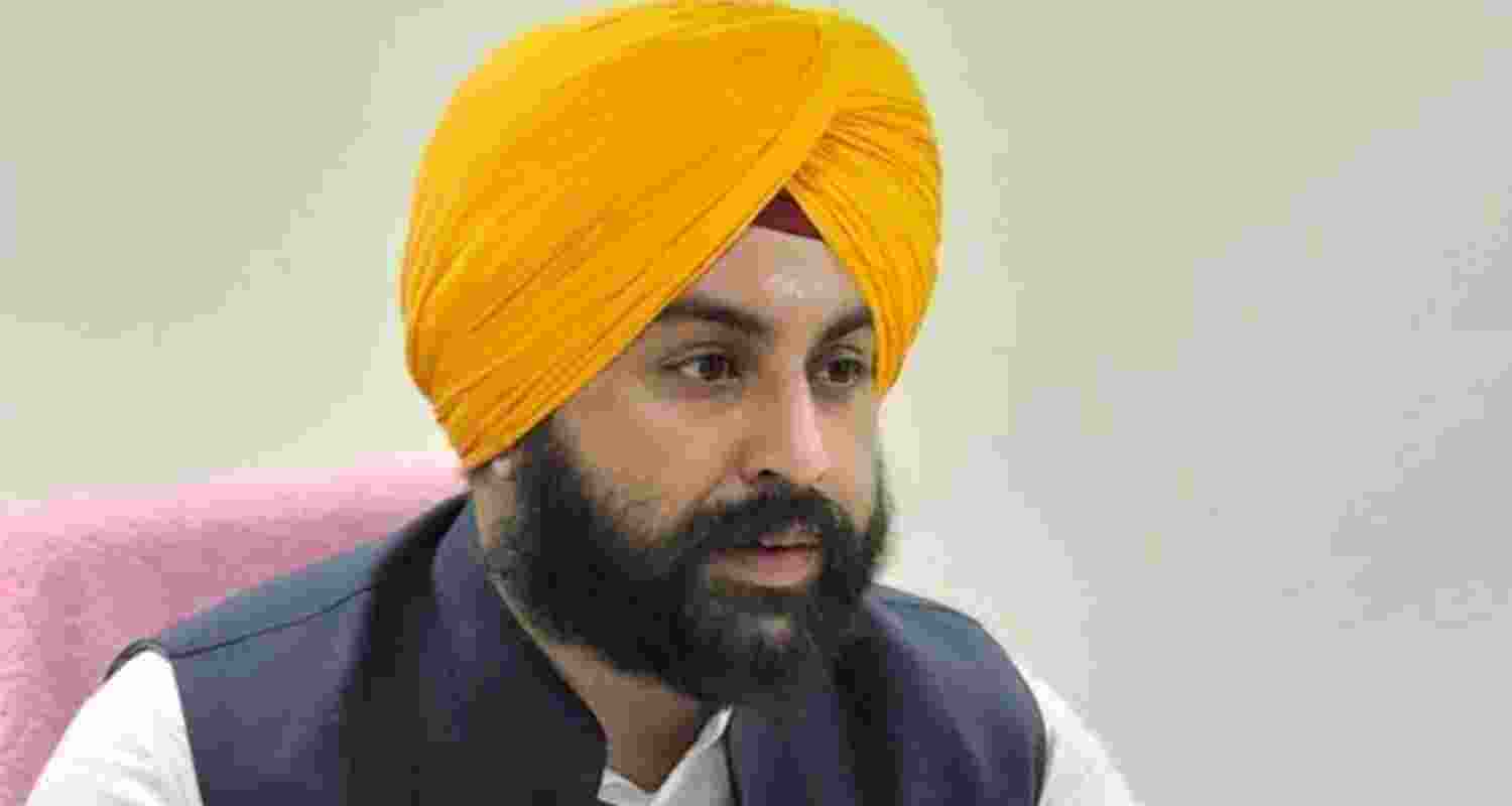 Punjab's Education Minister Harjot Singh Bains. Punjab's Education Minister Harjot Singh Bains.