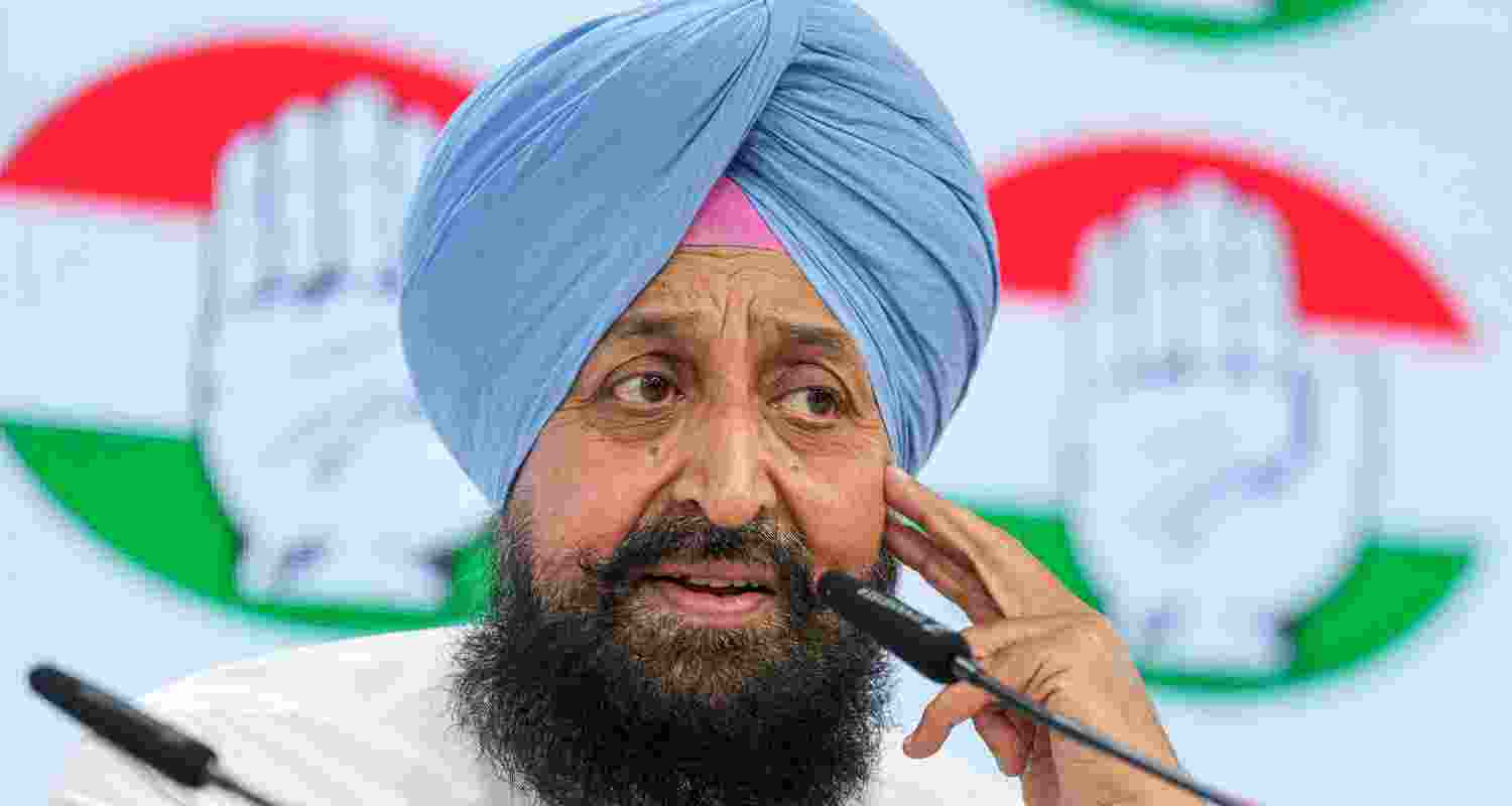 Congress leader Pratap Singh Bajwa. Congress leader Pratap Singh Bajwa.