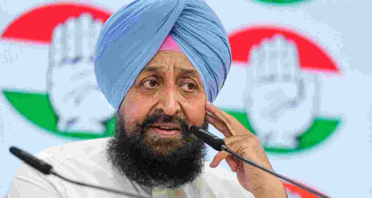 Congress leader Partap Singh Bajwa