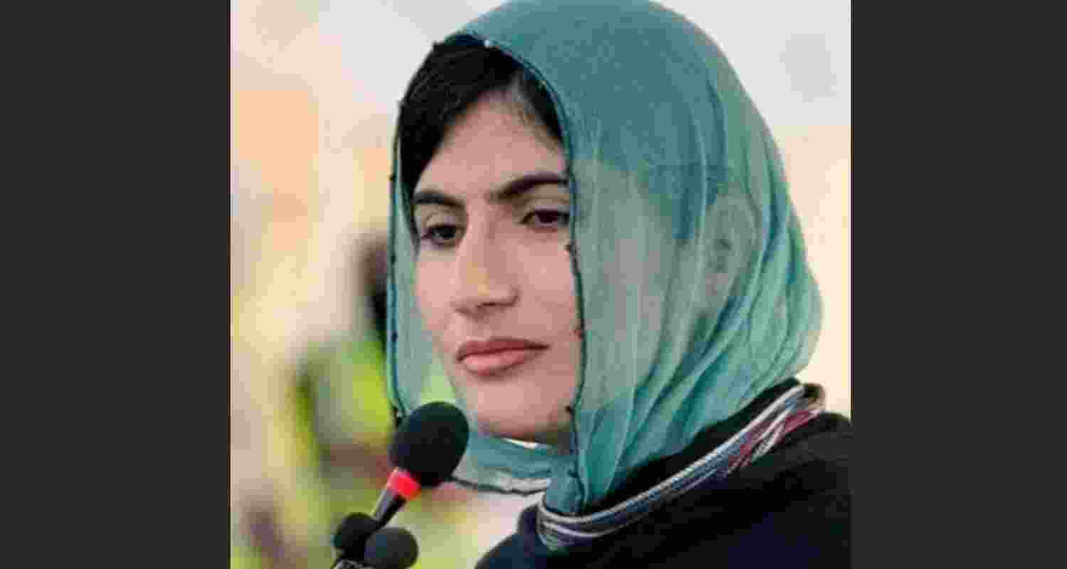 Baloch activist Sammi Deen Baloch 