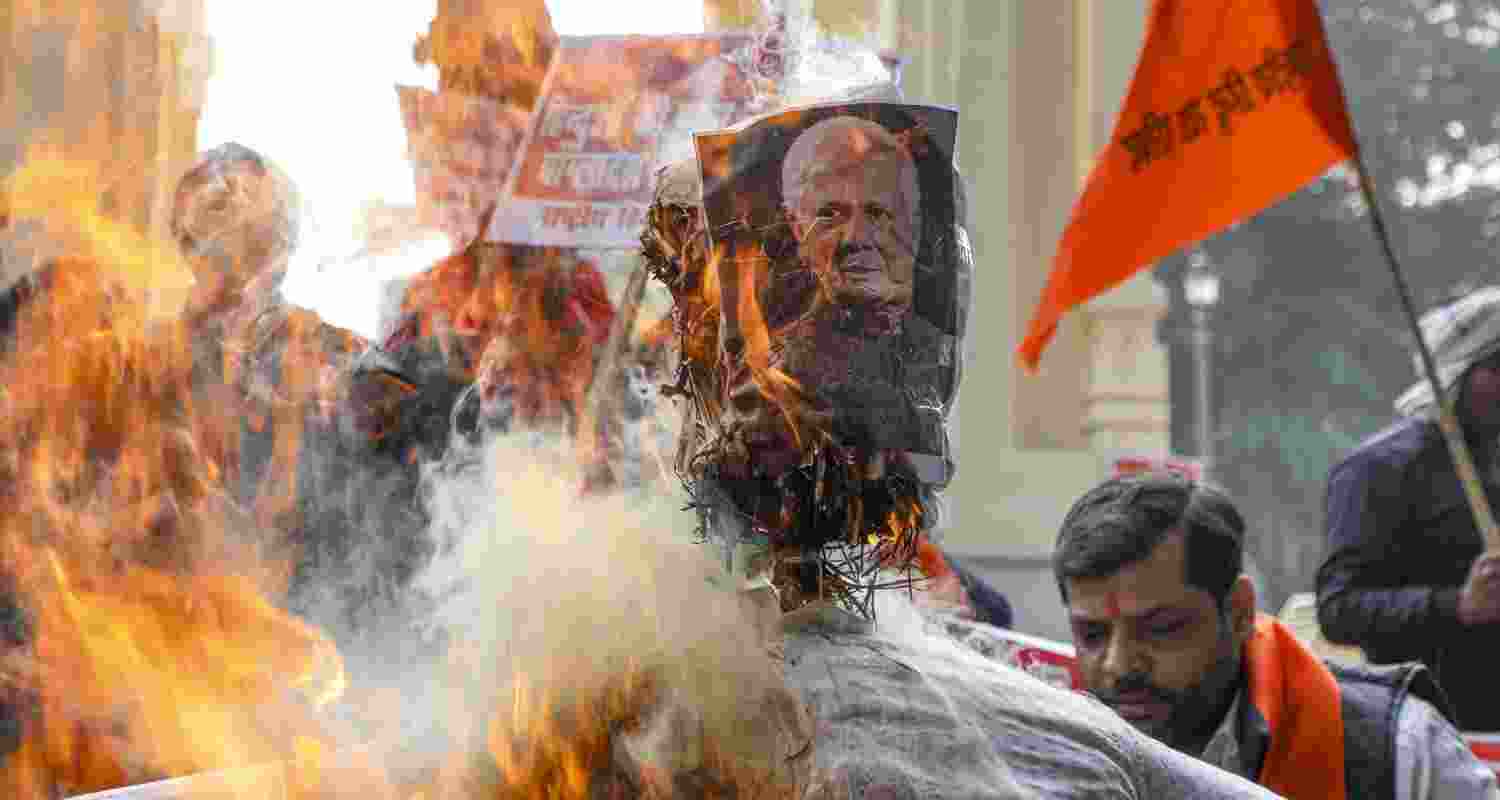 The incident occurred on Friday night in Faridpur, where popular rock singer James, who has also lent his voice to several hit Hindi film songs, was to perform, officials and organisers have said