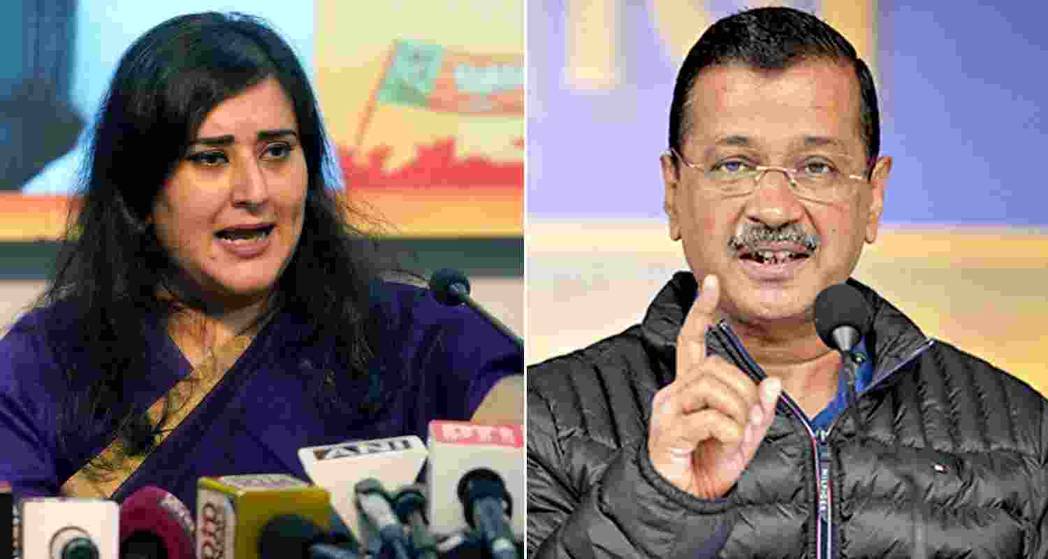 Bansuri challenges Kejriwal to implement welfare schemes