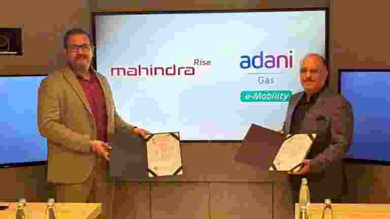 Mahindra & Mahindra Ltd (M&M) announced on March 21 that it has entered into a memorandum of understanding (MoU) with Adani Total Energies E-Mobility (ATEL), a subsidiary of Adani Total Gas Limited. Mahindra & Mahindra Ltd (M&M) announced on March 21 that it has entered into a memorandum of understanding (MoU) with Adani Total Energies E-Mobility (ATEL), a subsidiary of Adani Total Gas Limited.