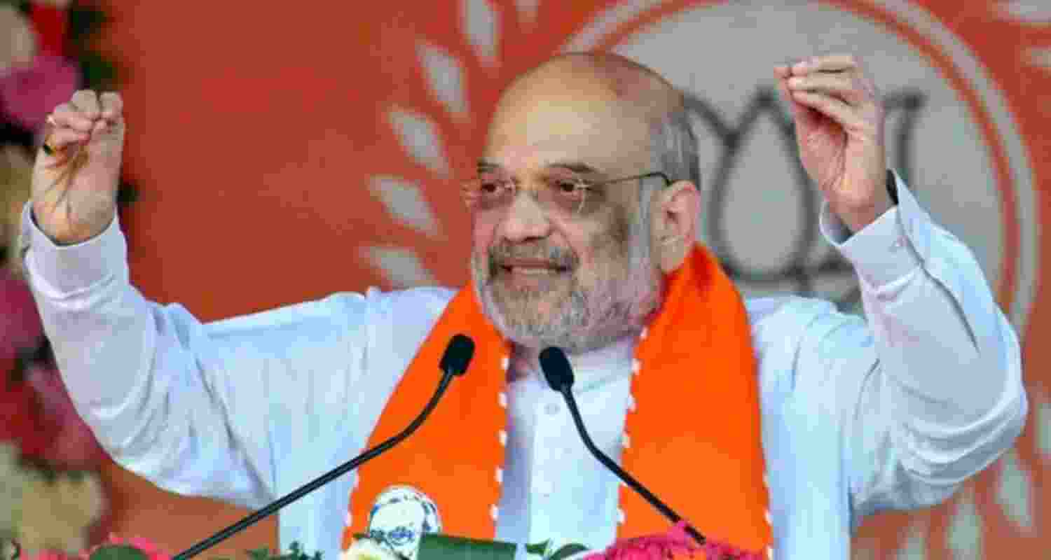 Union Home Minister Amit Shah - file image.