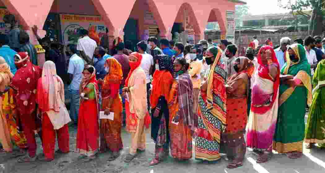 Bihar by-elections record 22.28% voter turnout by 11 a.m. File photo.