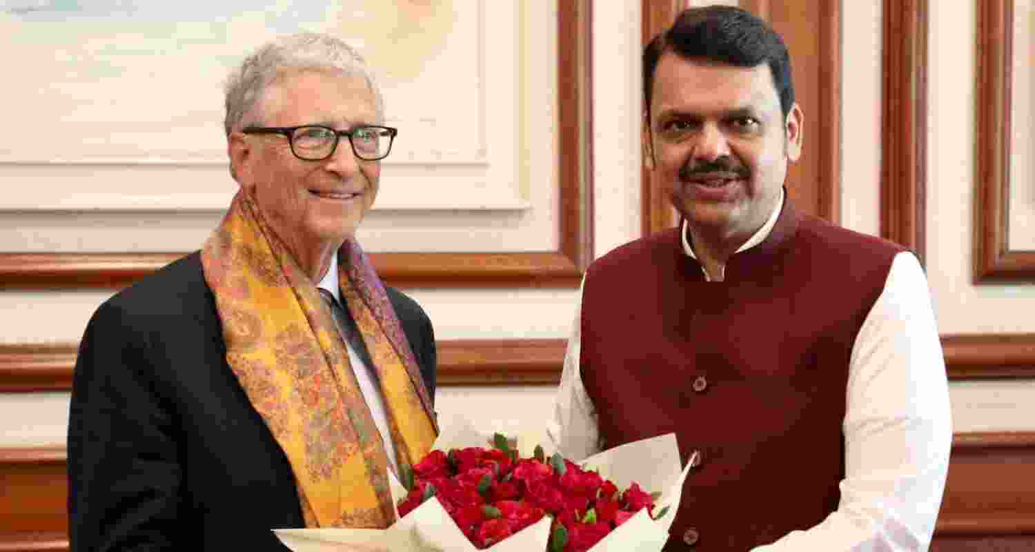 Looking forward to collaborate with Maha govt: Bill Gates