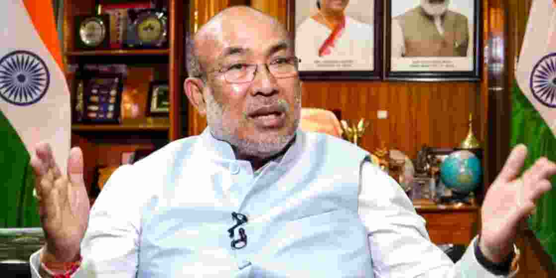 Former Manipur CM, Biren Singh.