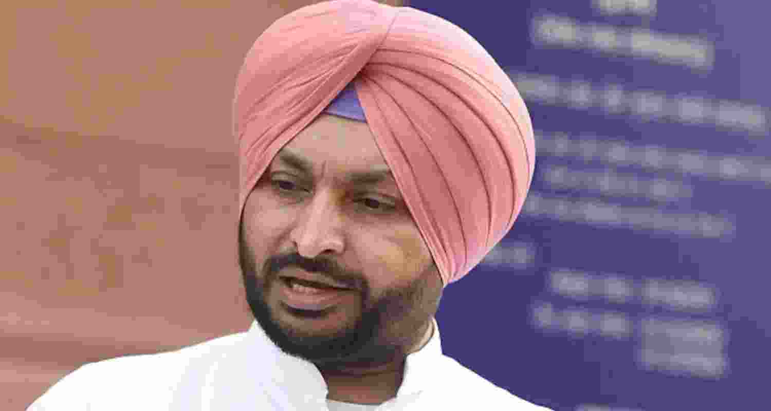 Minister of State for Railways Ravneet Singh Bittu. File photo.
