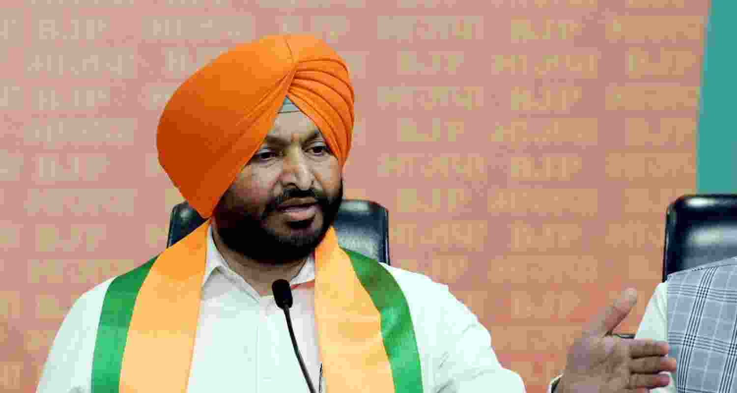 Union Minister Ravneet Singh Bittu.