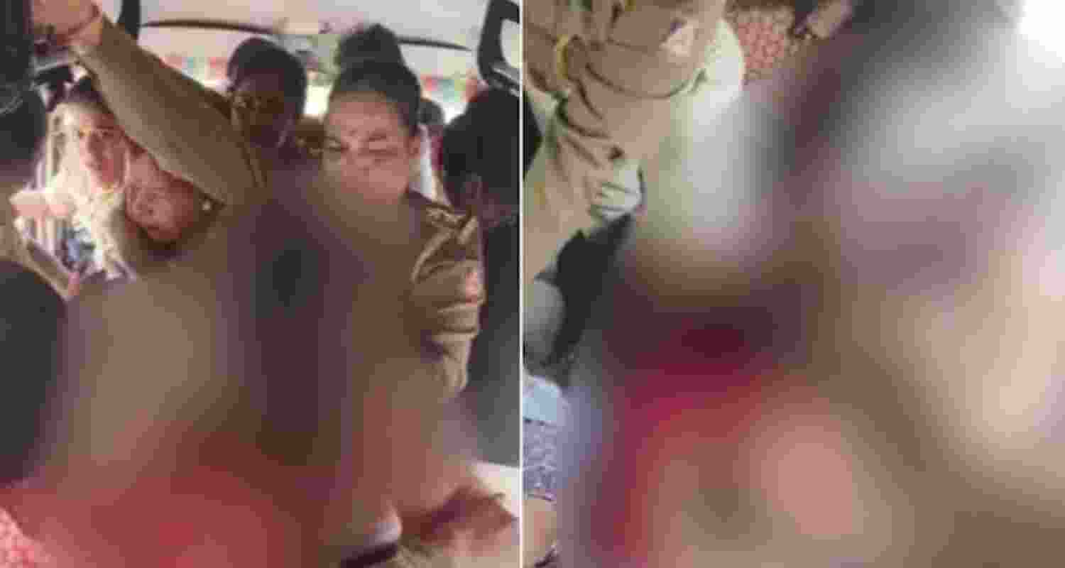 Karnataka BJP woman worker alleges assault by cops during arrest Karnataka BJP woman worker alleges assault by cops during arrest