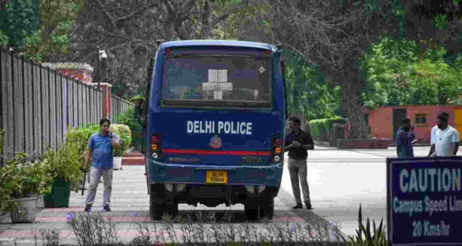 Bomb threats were received to two Delhi schools on Wednesday. Bomb threats were received to two Delhi schools on Wednesday.