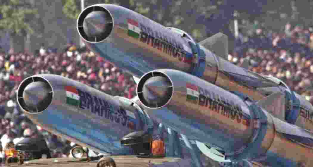 The BrahMos supersonic cruise missile system on display during the Republic Day parade in New Delhi. Russia has expressed interest in inducting the missile into its armed forces, according to BrahMos Aerospace.