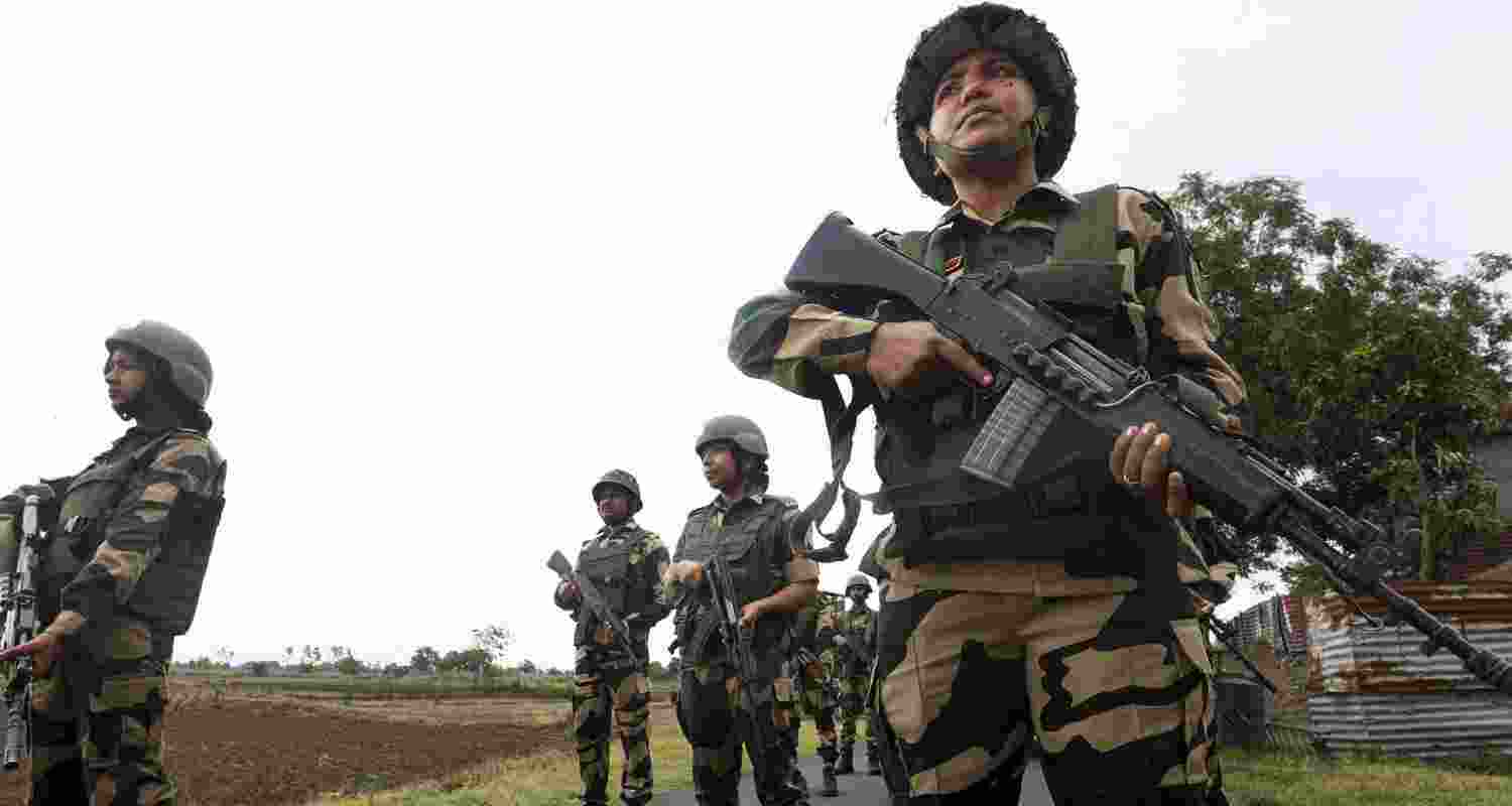 BSF IG Charu Dhwaj Aggarwal praised women personnel for their courage during Operation Sindoor. 