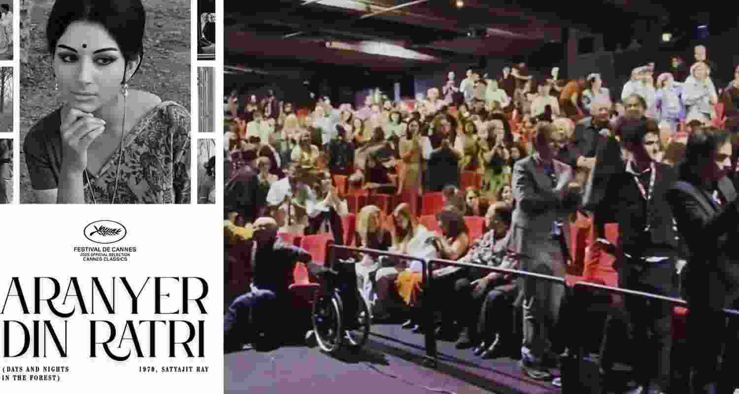 India's 'Aranyer Din Ratri' receives standing ovation at Cannes India's 'Aranyer Din Ratri' receives standing ovation at Cannes