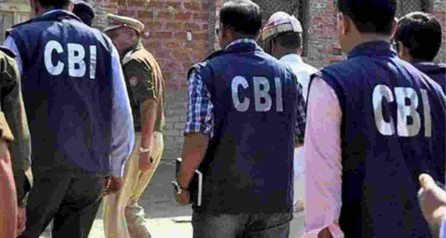 CBI conducts raid in Sandeshkhali CBI conducts raid in Sandeshkhali