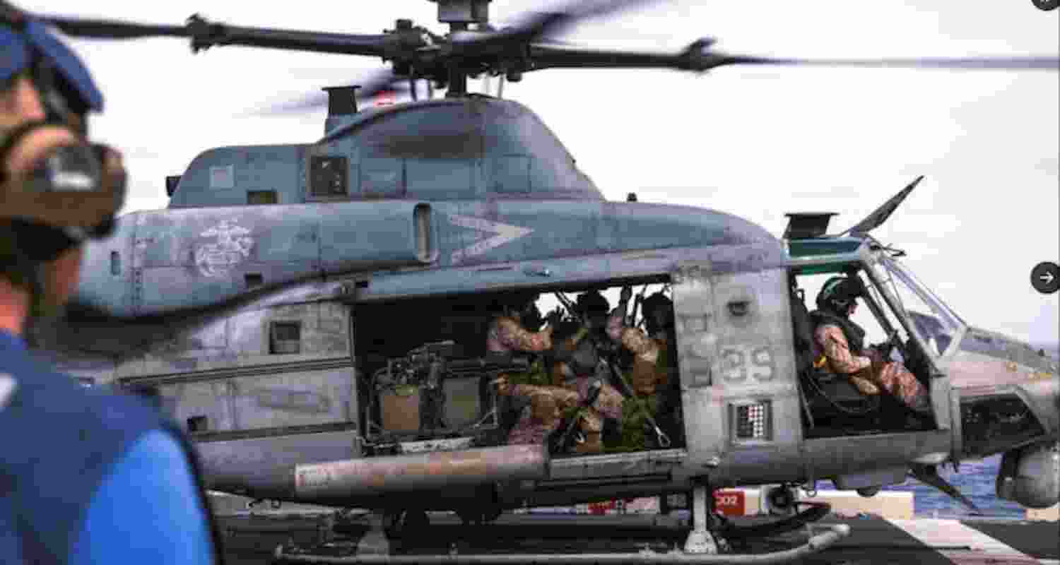 US strikes on Iran after Apache helicopter downed in Hormuz