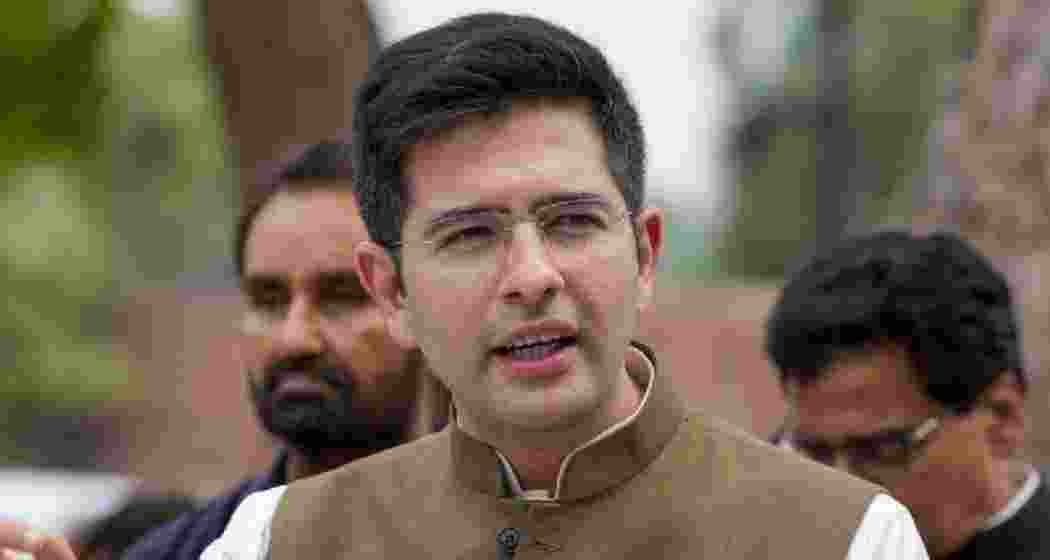 BJP Rajya Sabha MP Raghav Chadha.
