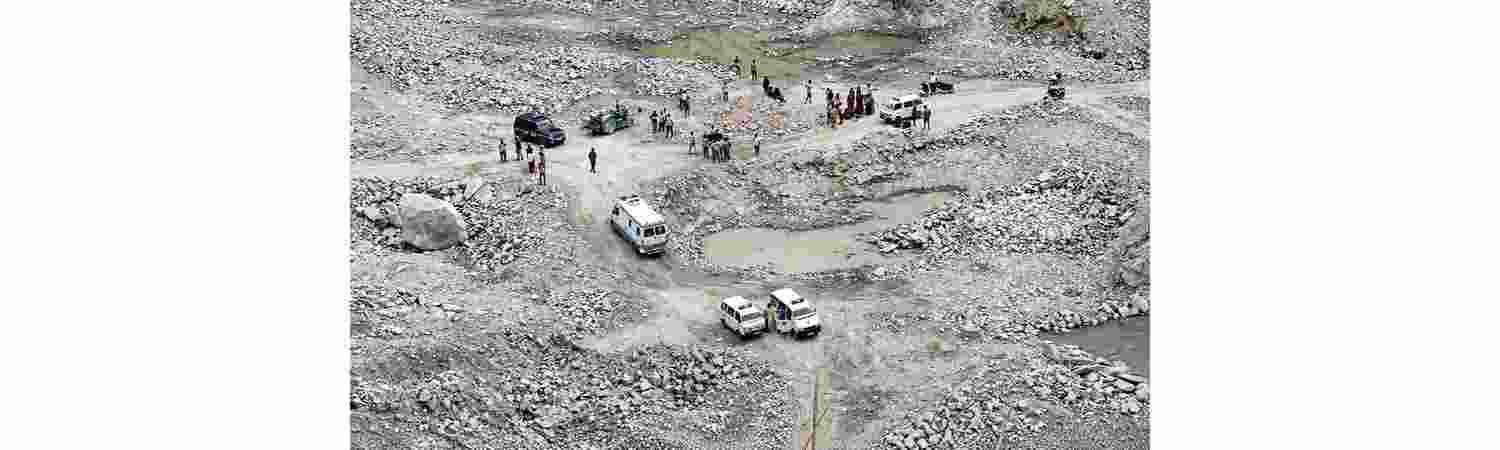 Seven workers were killed after a massive rock collapsed at a stone quarry in Bengaluru South. Rescue operations are underway amid fears more are trapped.