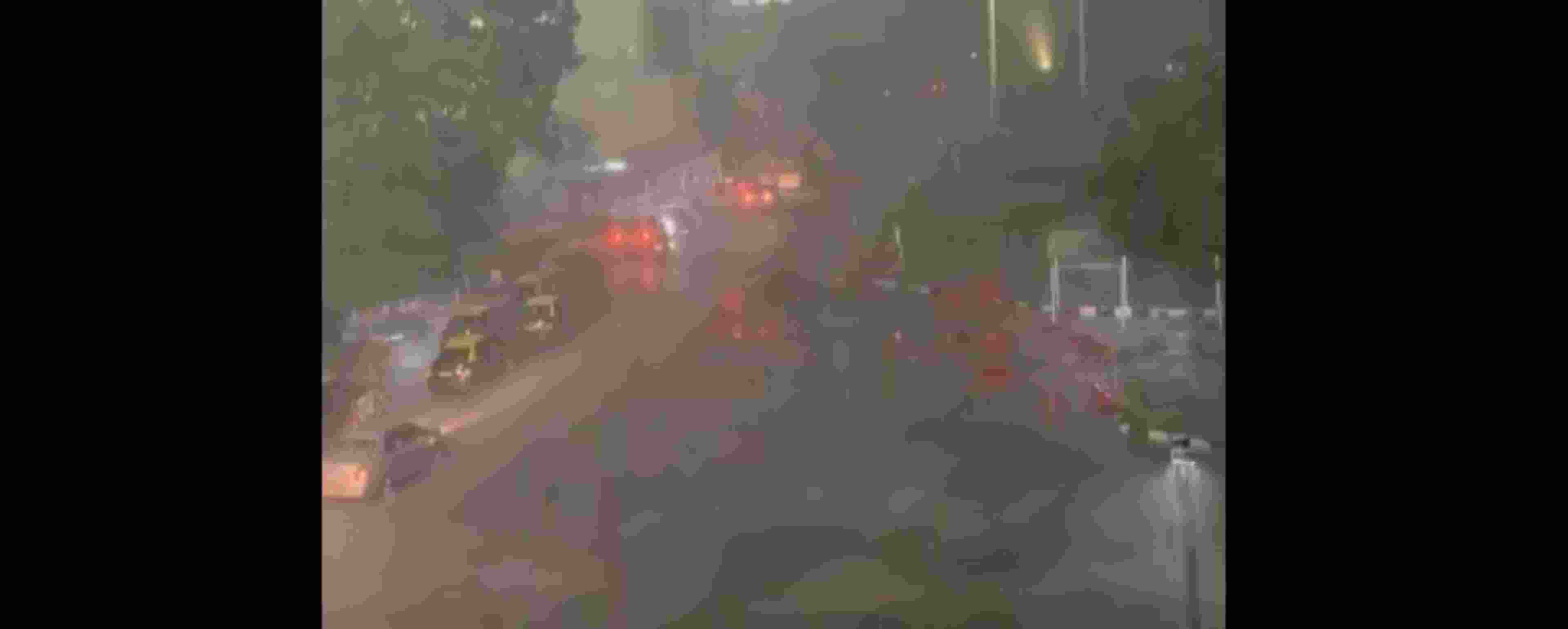 Airline services to and from Dubai, Delhi and Pune were among those delayed, airport officials said.