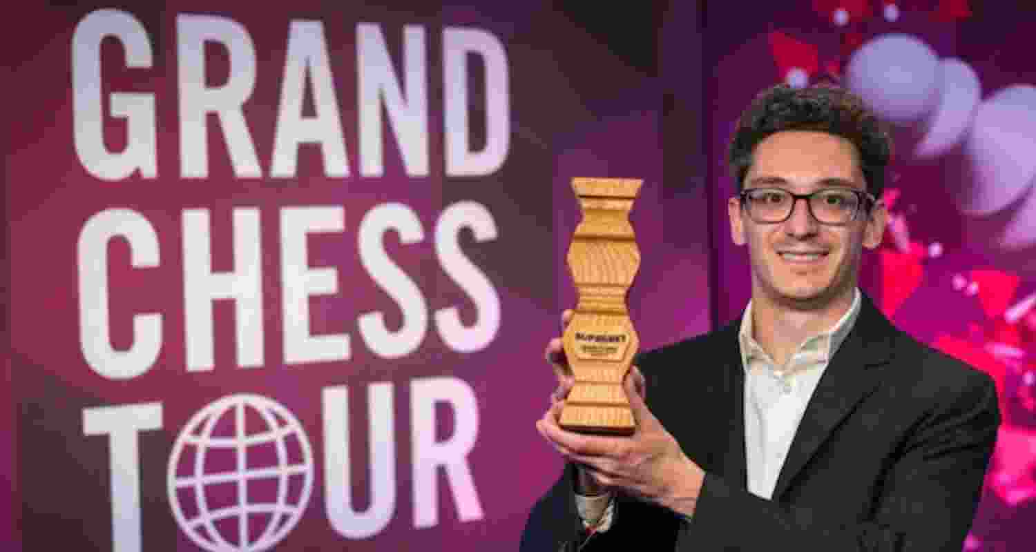 Fabiano Caruana wins the Superbet Classic title. Fabiano Caruana wins the Superbet Classic title.
