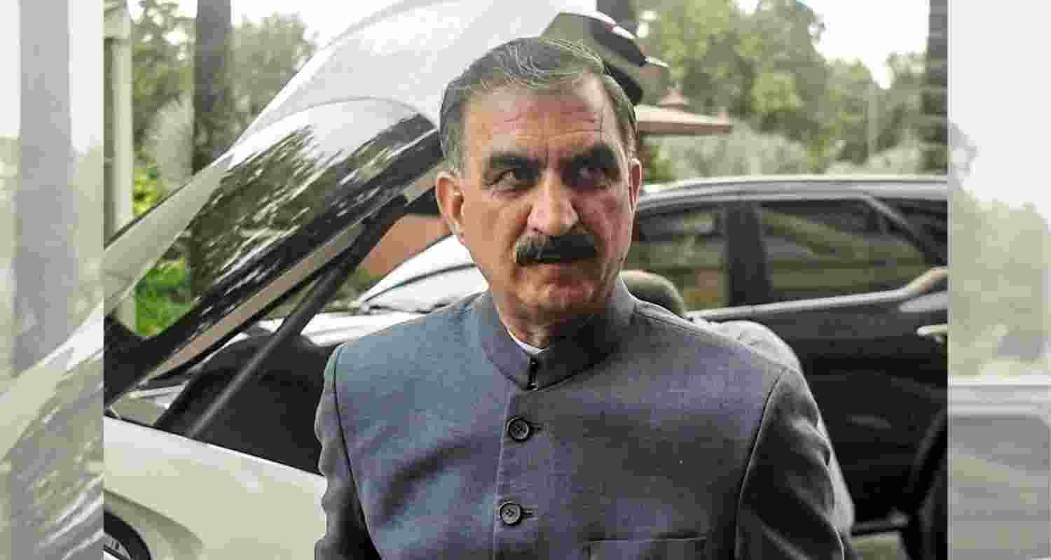 Chief Minister Sukhvinder Singh Sukhu