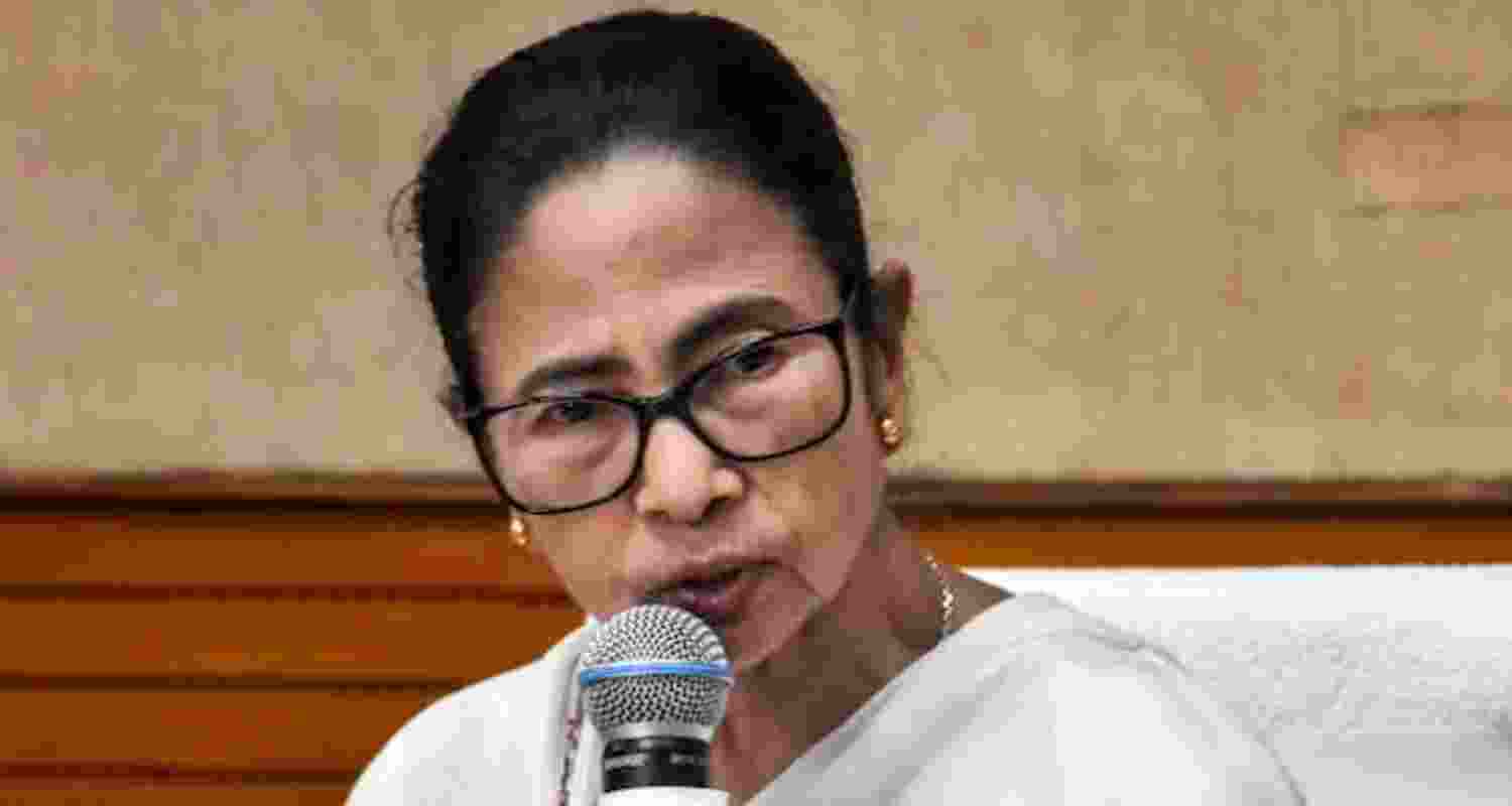 West Bengal Chief Minister Mamata Banerjee - file image.