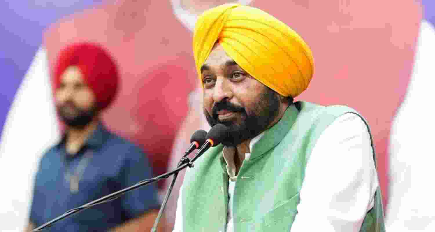 Punjab Chief Minister Bhagwant Singh Mann. 